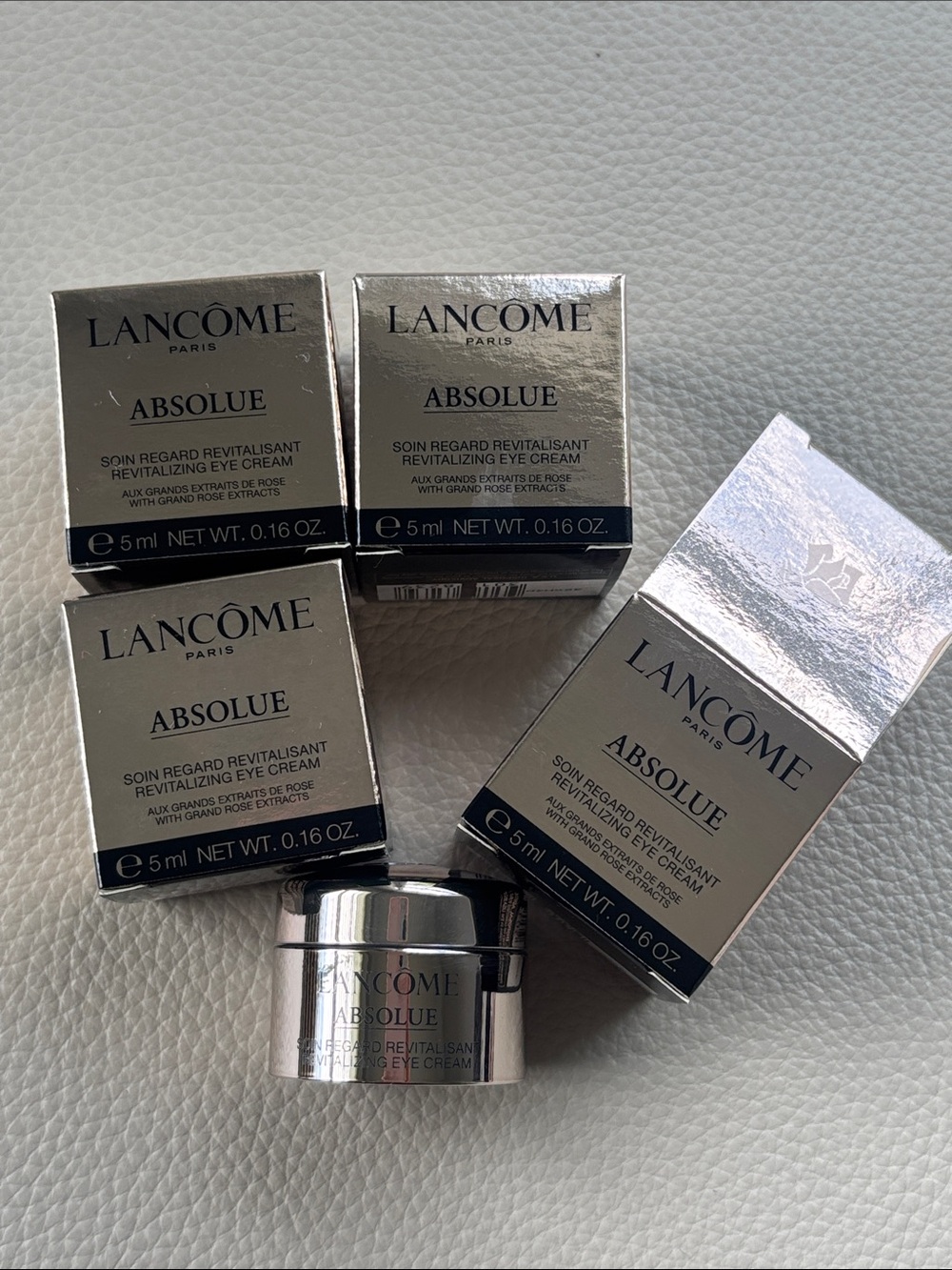 lancome Absolue Revitalizing Eye Cream (5mlx4 jars )